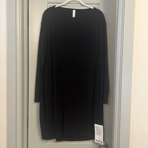 Black lululemon back in action dress